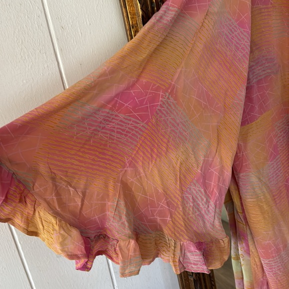 Kantha Bae Flourish Wrap Dress - Picture 2 of 7